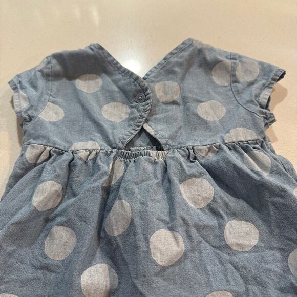 Carters Baby Girl 24M Denim Dress - Picture 3 of 4